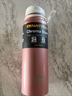Natan Chroma Steel Insulated Bottle - Rose 32 oz